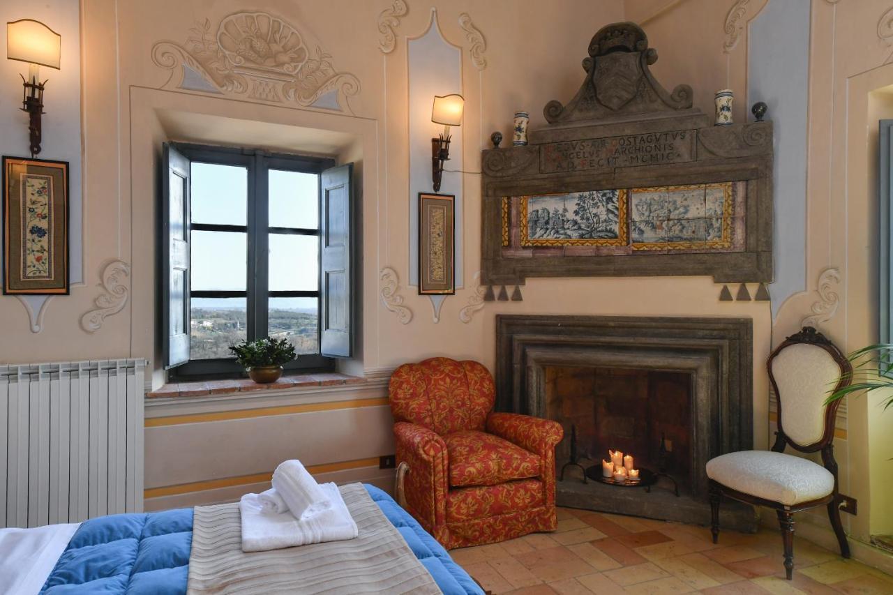 Castello Costaguti Hotel Roccalvecce Eksteriør billede